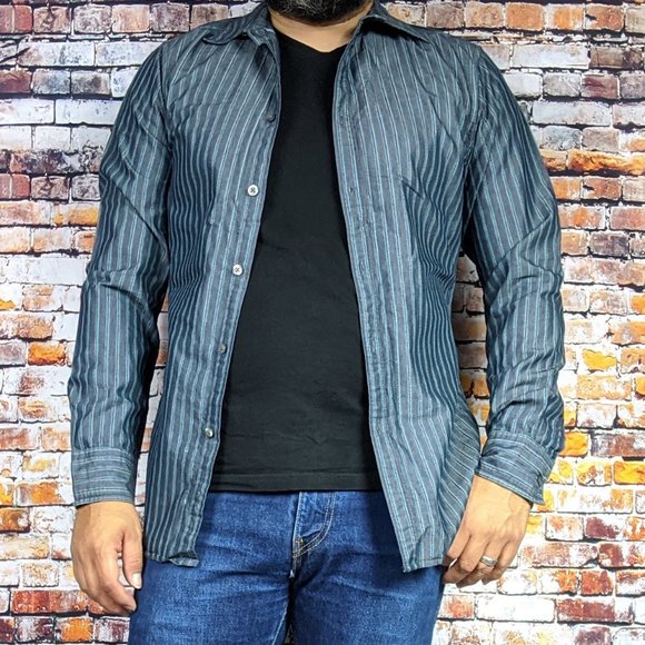 Apt 9 Mens Slim Fit Button Down Shirt 